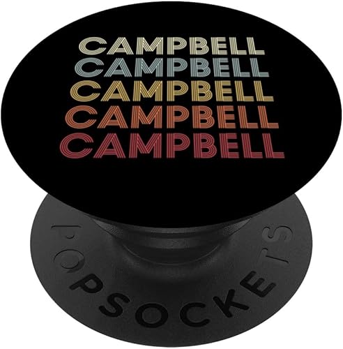 Vintage Text PopSockets Swappable PopGrip