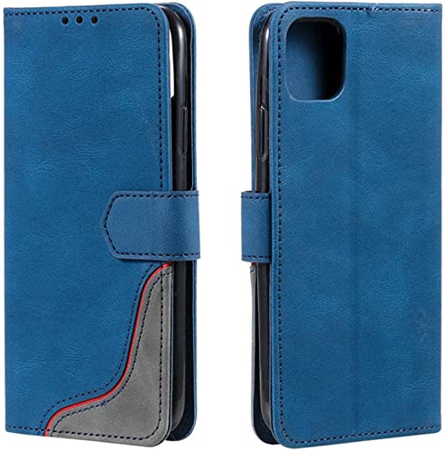 Étui iPhone 14 antichoc en cuir PU avec clapet magnétique protecteur