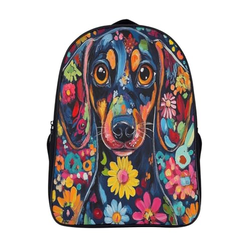 Sacs d'école 2 compartiment animal floral personnalisé pour voyage et affaires