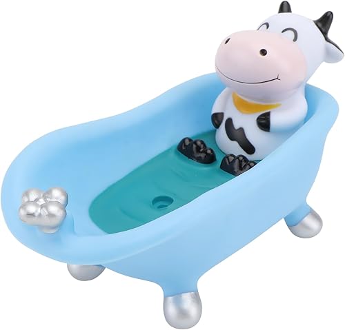 Miniatura 10 de PRETYZOOM Lindas cajas de jabón de plástico para jabonera, divertido animal unicornio bañera jabonera de dibujos animados caja de jabón para baño