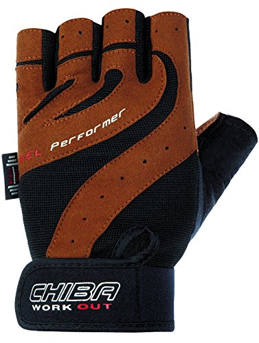 Chiba Herren Handschuh Gel Performer, braun, XL