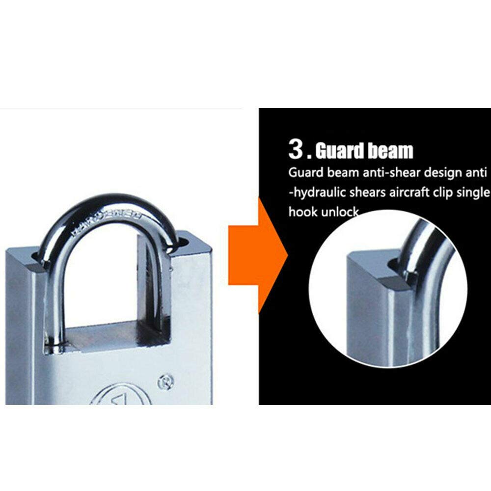 LUCCHETTO AD ARCO PROTETTO L 55 MM CON CILINDRO CHAMPION MOTTURA Cromato Mottura