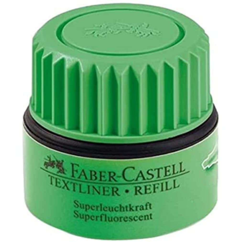 Faber-Castell 154963 Refillstation Textliner, grün