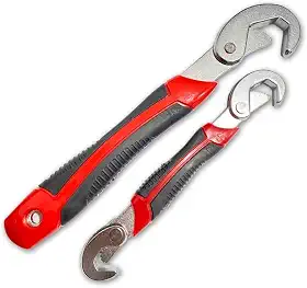 Kit 2 Chaves Para Tubos Universal Boca Mestra 9 A 32mm Aço