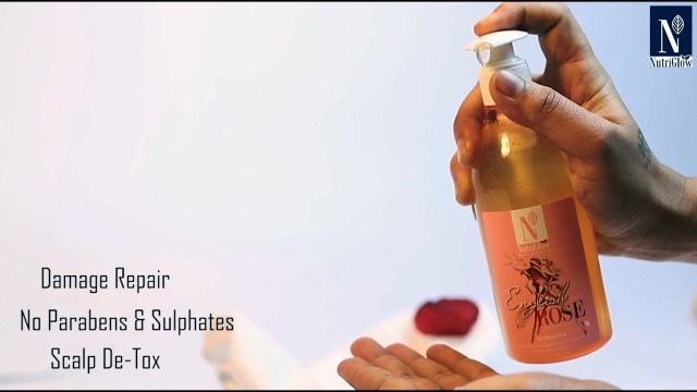 Of cosmetics ROSE SCALP 1000ml✖️2