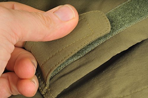 Korda Polar Kombats Dark Olive XXLarge KCL089 Hose mit Fleece Winterhose Angelhose