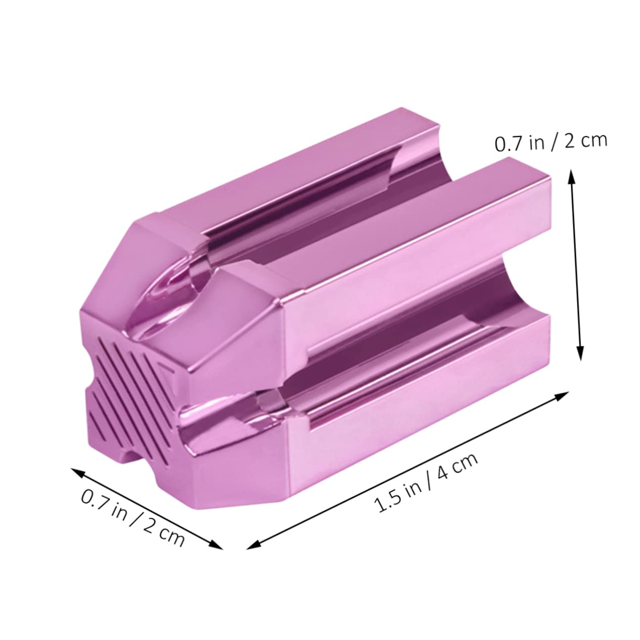 minkissy E Eyebrow Pencil Sharpener Flat-tip Design Cosmetics Pencil Sharpener Makeup Tools for Girls