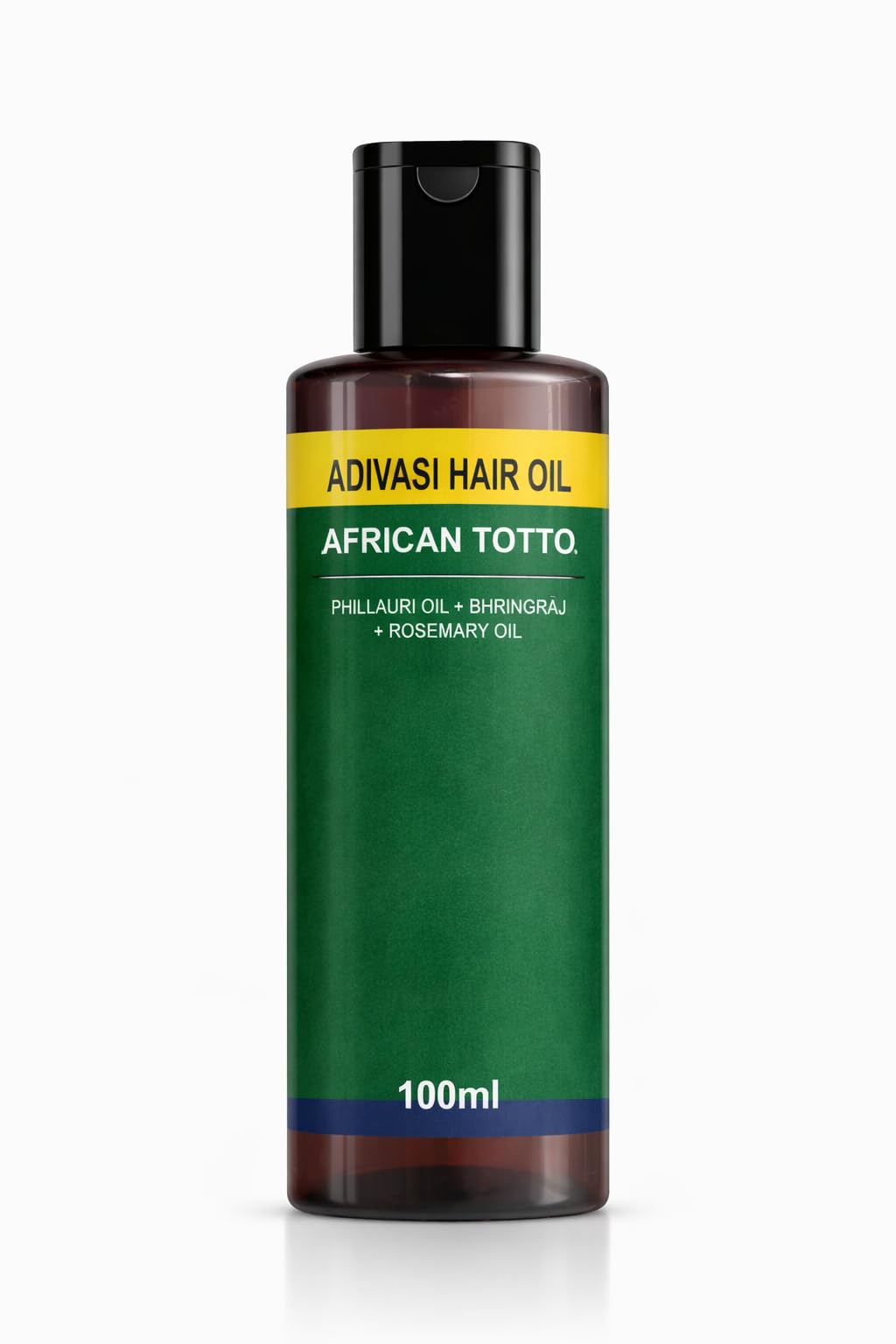 Ayurvedic Hair Care Adivasi Herbal Hair Oil - 100ml | support for Hairfall, Hair Repair, Scalp Care, Haircare 100ml pack