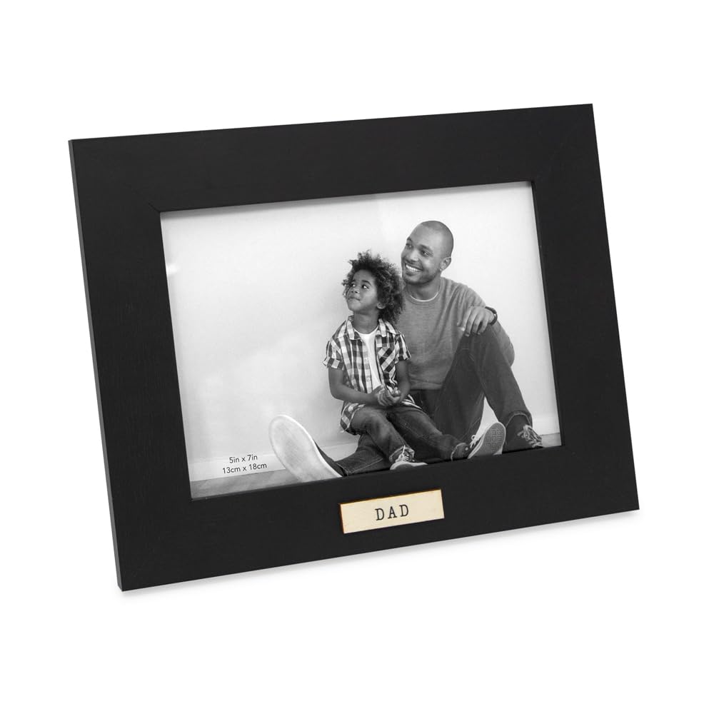 Amazon.com - Isaac Jacobs 5x7 Wood Sentiments Dad Picture Frame