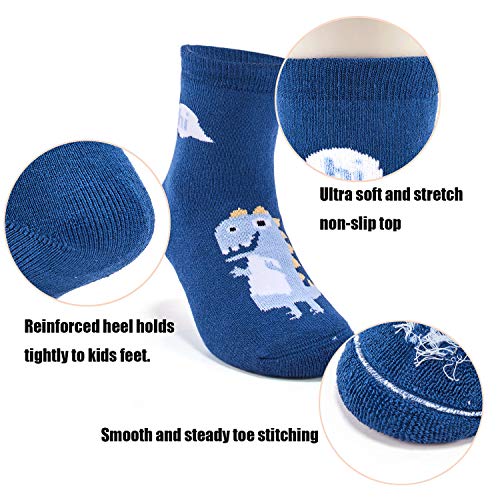 HowJoJo Boys Thick Cotton Socks Kids Winter Warm Thermal Socks Cartoon Monster Trucks Socks4