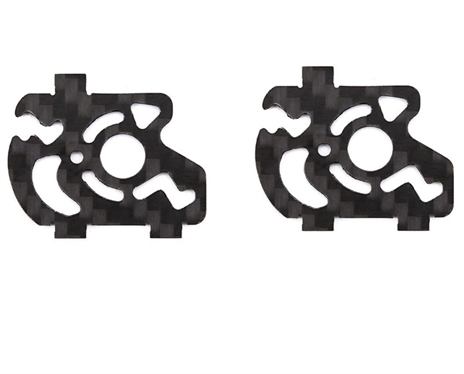 VLIZOfor Eachine 2PCS 1mm Thickness Black Side Plate for Eachine Shadow Fiend Nebula Version Frame Kit Parts FPV Racing Drone Quadcopter Rack Accessories Parts