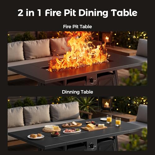 BALI OUTDOORS Extra Large Propane Fire Pit