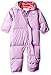Columbia Baby Girls' Snuggly Bunny Bunting, Hydrangea/Hydrangea Dot, 18-24 Months