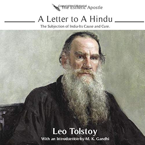 A Letter to a Hindu: The Esthetic Apostle Edition 1796968986 Book Cover
