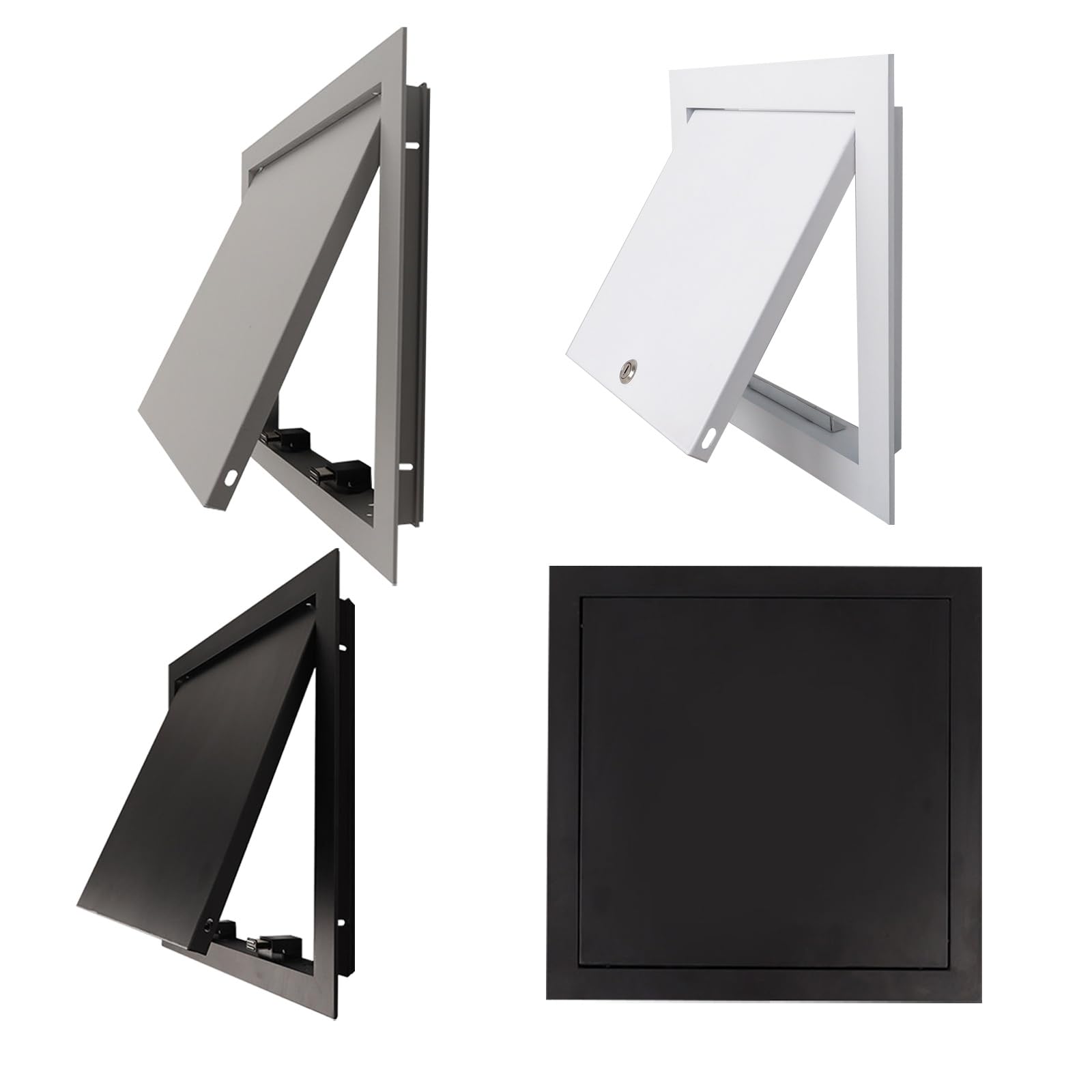 Puerta de inspección de metal de fácil instalación de bricolaje para reformas