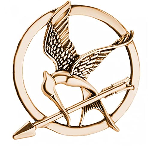 The Hunger Games Pin Brooch Movie Mockingjay Prop Rep Pin Novelty Accessory The Hunger Games Pin Brooch Movie Mockingjay Prop Rep Pin Novelty Accessory