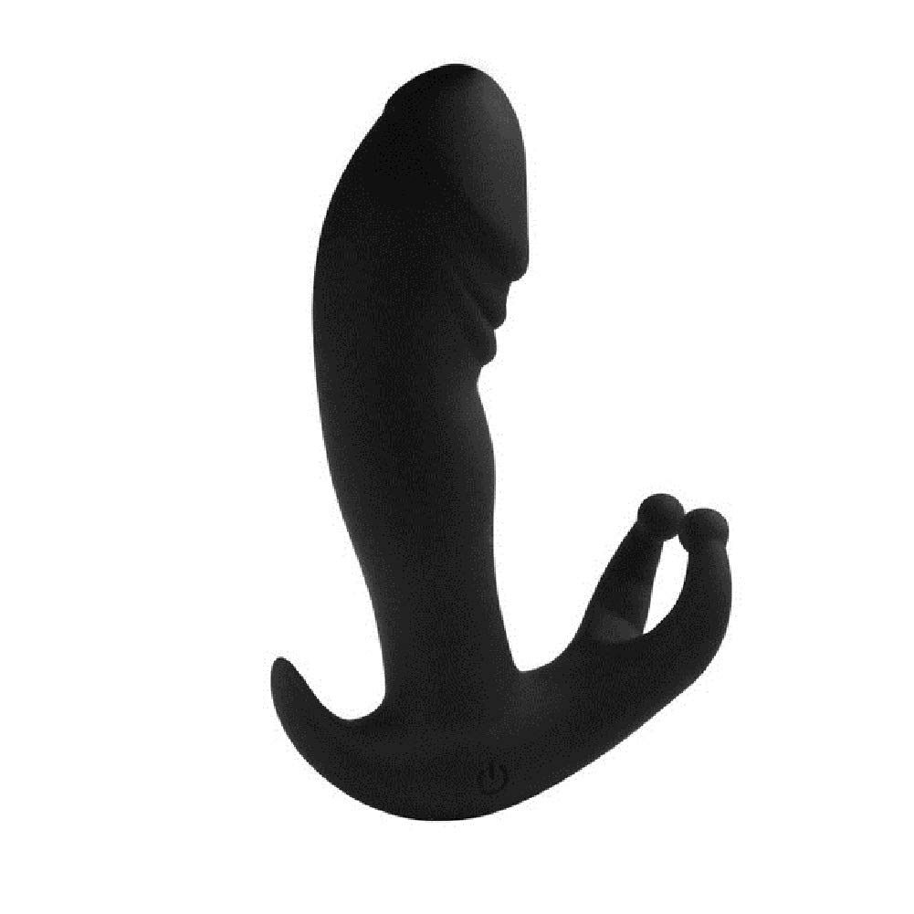 Massaggiatore prostatico per uomini adulti - Ricaricabile tramite USB - Articoli erotici