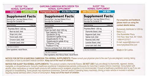 Hyleys Detox Tea 14 Days Kit - 42 Tea Bags - Herbal Supplement - Image 5