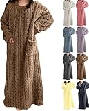 Confort en velours de qualité supérieure : fabriqué à partir d'un luxueux tissu de velours corail qui offre une douceur et une chaleur à couper le souffle. Le matériau léger mais pelucheux est doux pour la peau, vous gardant au chaud pendant les jours et les nuits froides.