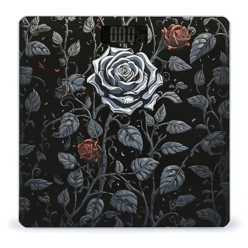 Báscula Digital de Peso Corporal Rose Gothic