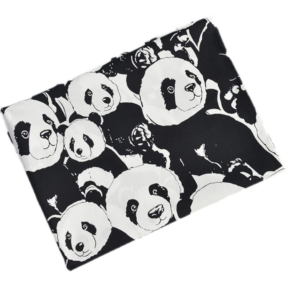 Amazon | 生地 パンダ かわいい パンダ柄 布 コットン プリント生地