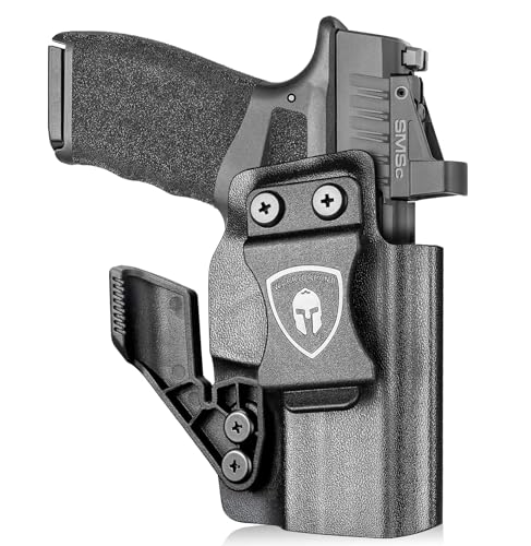 WARRIORLAND IWB Kydex Holster Optic Cut & Claw Compatible with Springfield Hellcat Pro, Inside Waistband Conceal Carry, Adj. Cant and Retention, Right Hand