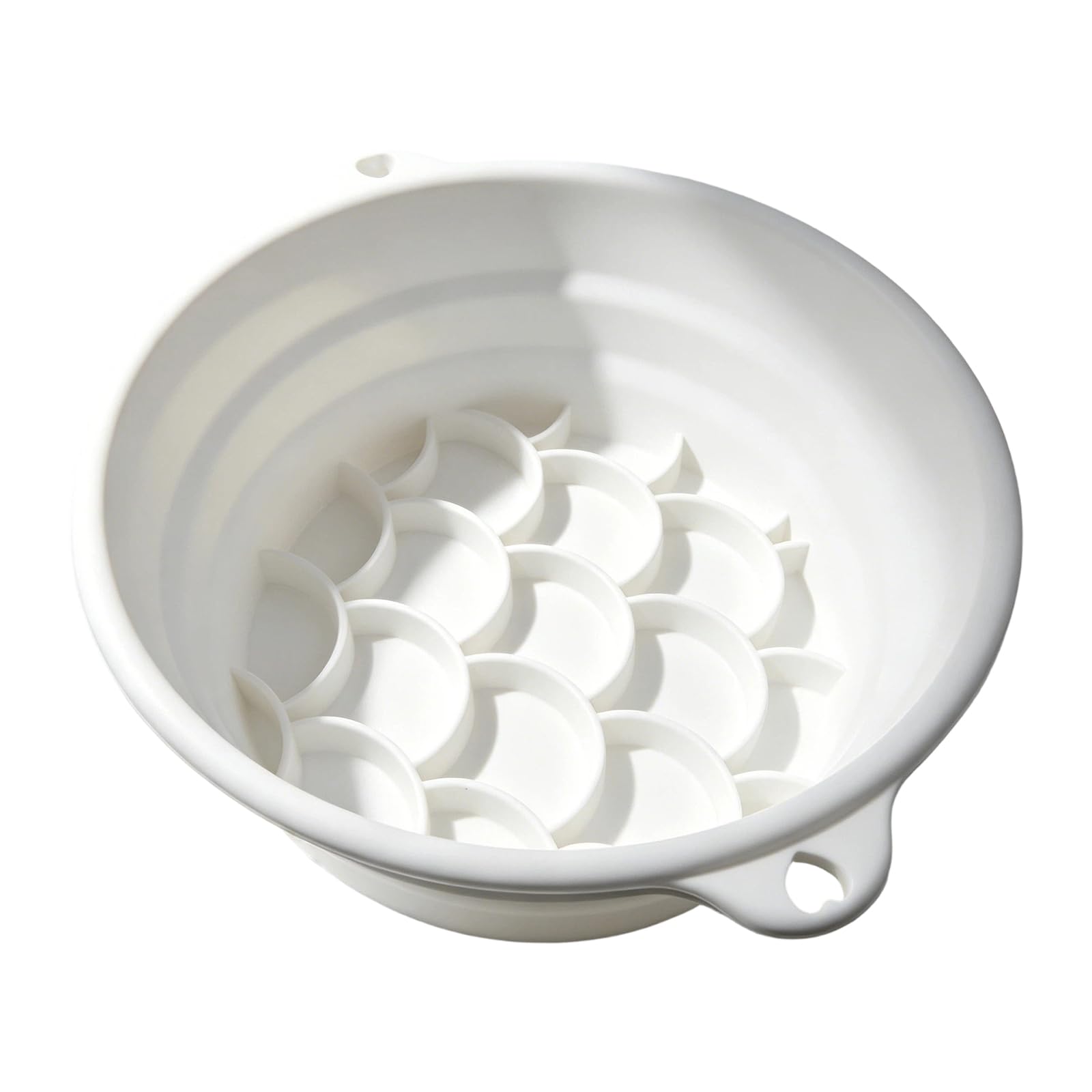 Elnwnnkc Space Saving Silicone Ice Tray Foldable Basin for Small Apartments Dorms and Travel Space Saving Ice Pan