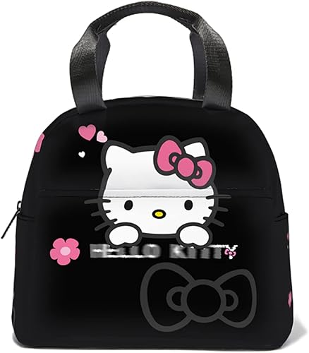 SHENTANG Bonita bolsa de almuerzo para mujeres hombres y adultos hielera térmica contenedor de bolsas de mano para viajes trabajo talla única