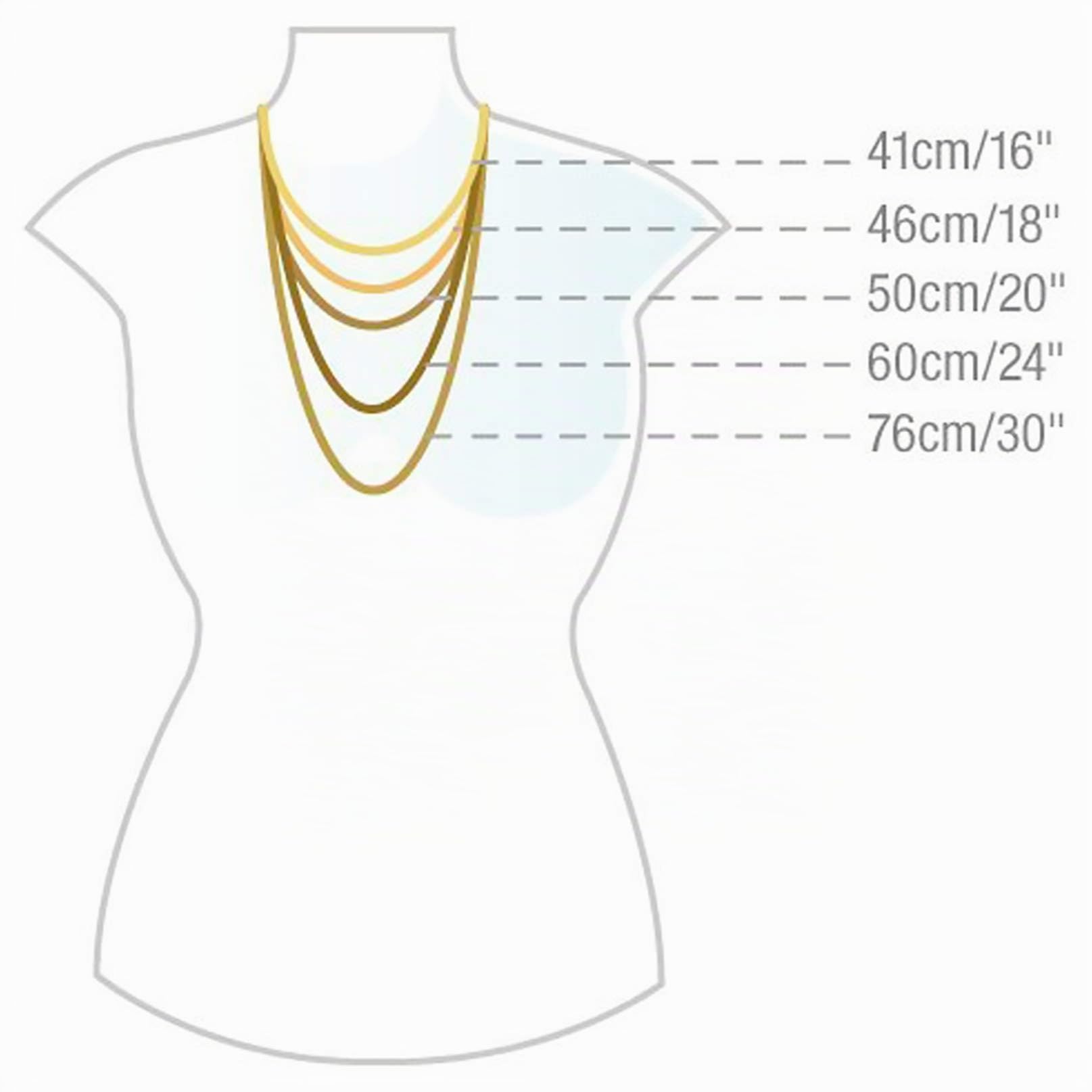 Carissima Gold Damen 9k (375) Gold 0.8mm Diamantschliff Panzerkette