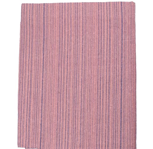 Image of THARUNSHA ELITE 100% Natural Pure Cotton All Weather Blanket /Solapur Bedsheet /Top Sheet /AC Comforter Elegant Design- Single Size 60 inches x 90 inches Set of 1 (Light Pink)