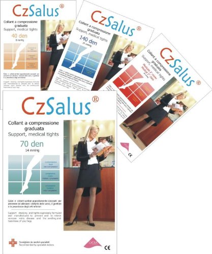 Medias sanitarias de compresión elástica CzSalus Sara 140 3