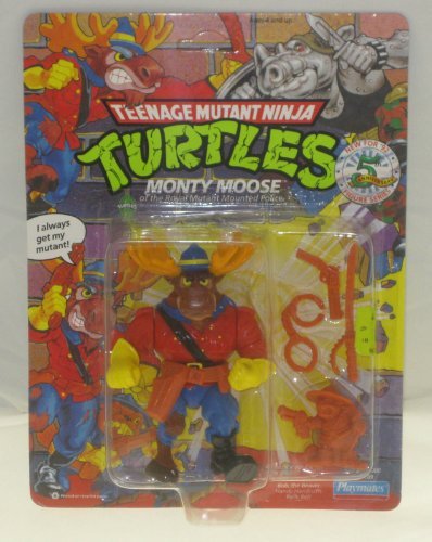 1992 Monty Moose Teenage Mutant Ninja Turtles : Amazon.co.uk: Toys