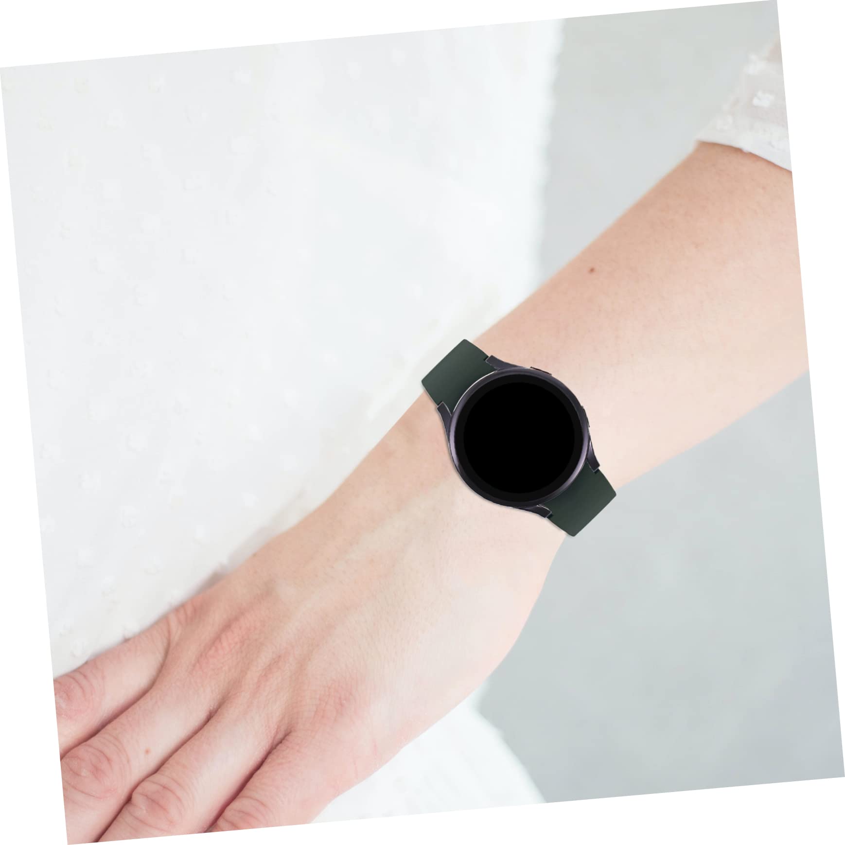 Housoutil 5sets Elegante Smartwatch Fall TPU Uhr Schutzhülle Displayschutzfolie Leichtgewicht 6pcs * 5