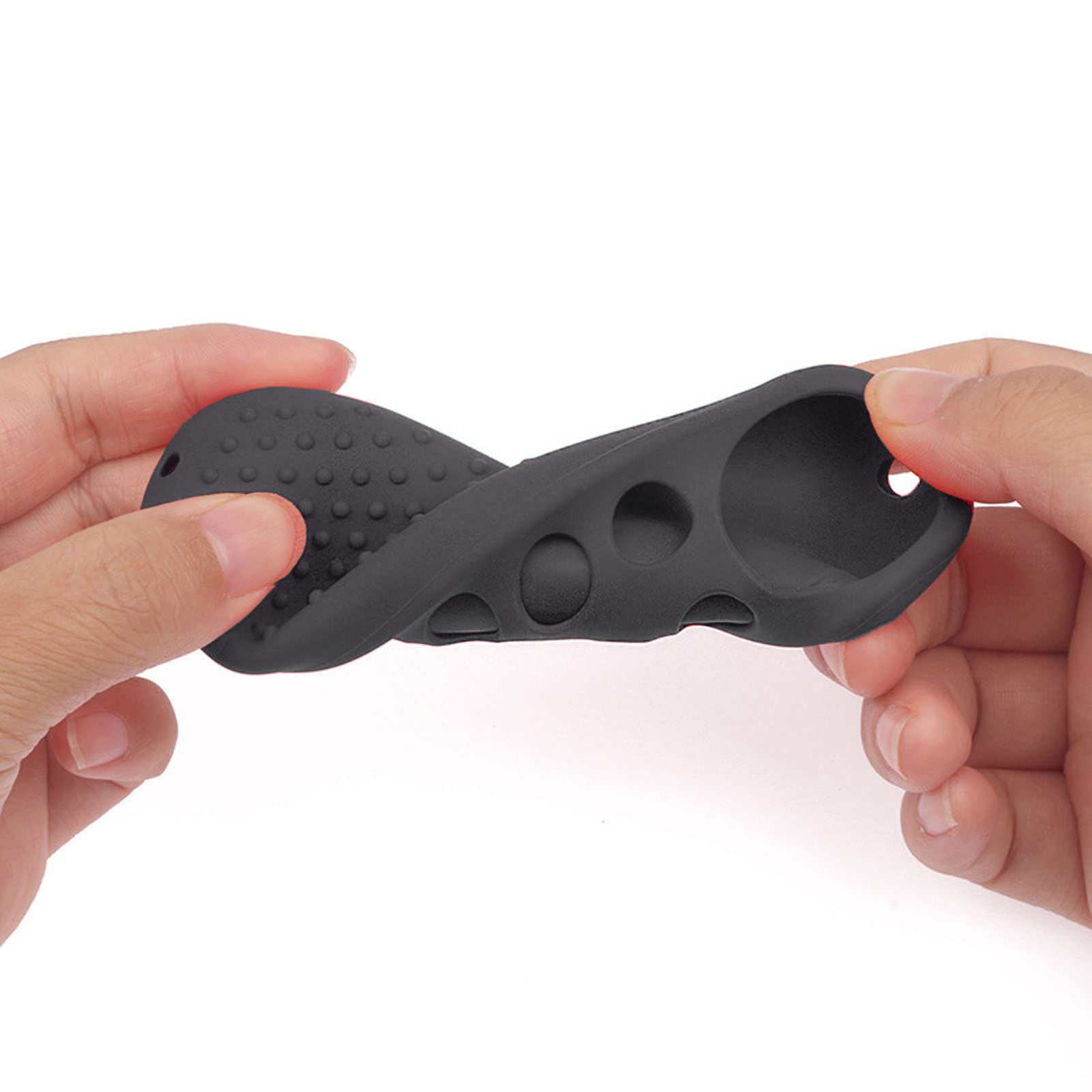 Cover per Telecomando in Morbido Silicone, Custodia Protettiva Antiurto per Telecomando per Chromecast con TV (Grigio profondo)