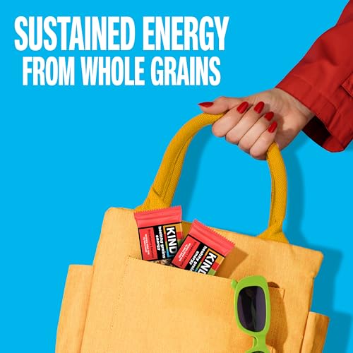 KIND Healthy Grains Energy Bars, Strawberry Banana, Gluten Free, Healthy Snacks, 19g Whole Grains, 5 Count - image 3