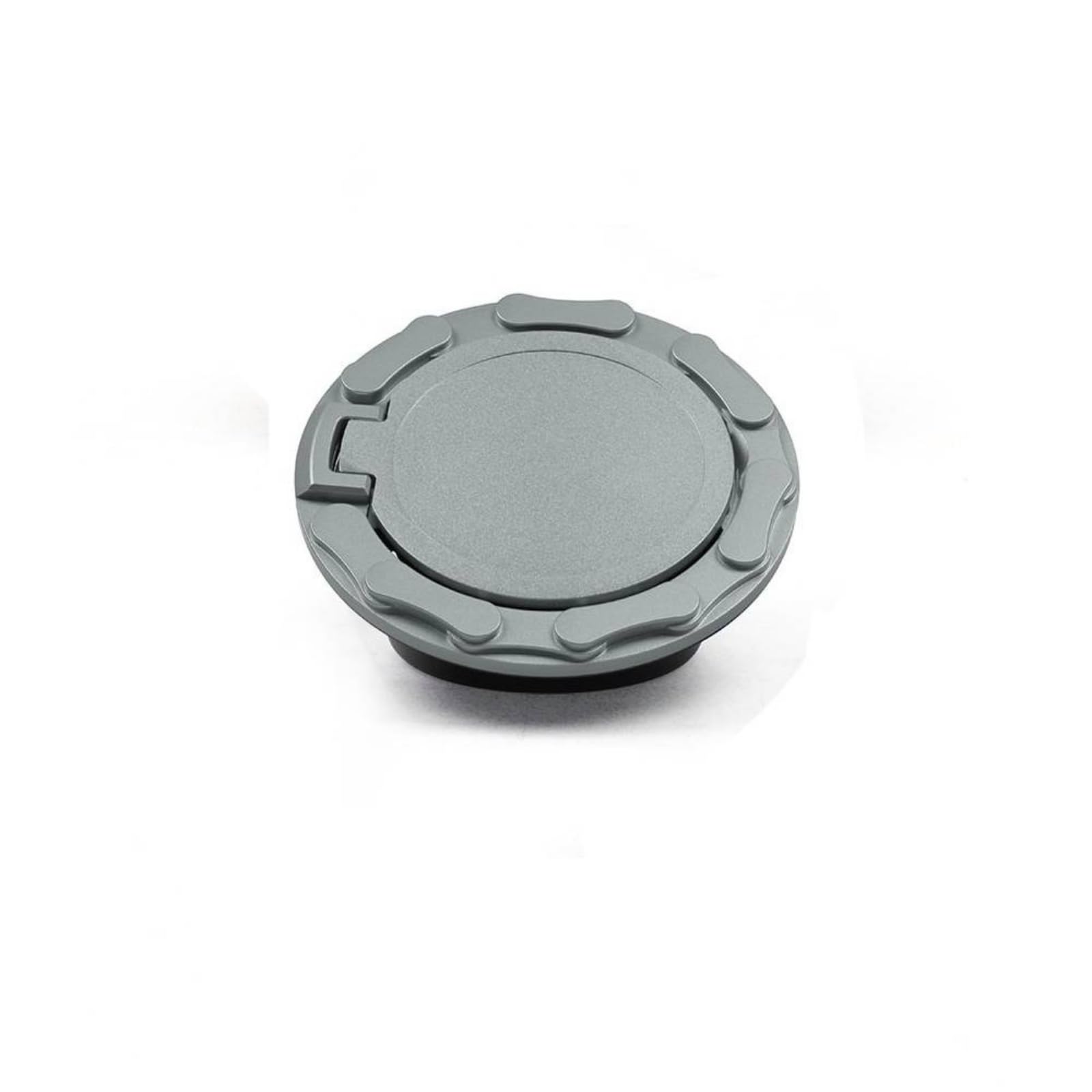 Tapa Universal para con Tapa pósito Aleación Aluminio Ligera y Durara con Forma Redonda Compatible con Serie Acuado para Reemplazo Piezas Automóvil, Titanio
