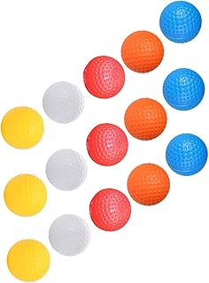 LIOOBO 108 Peças De Brinquedo De Golfe Bolas De Golfe De Plástico Material De Golfe Treinamento De Golfe Interno Bolas De Golfe Leves Bolas De Golfe Internas Bolas De Golfe Masculinas