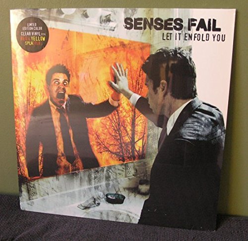 Senses Fail - Let It Enfold You LP (Clear w/ Red & Yellow Splatter