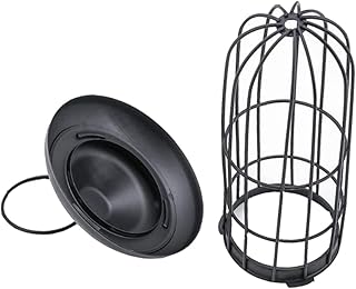 iplusmile 2 Pçs Alimentador De Pássaros Alimentador De Pássaros Pendurado Alimentadores De Beija-Flores Alimentador Automático De Pássaros Decorativos Casa De Pássaros Comida De Pássaros