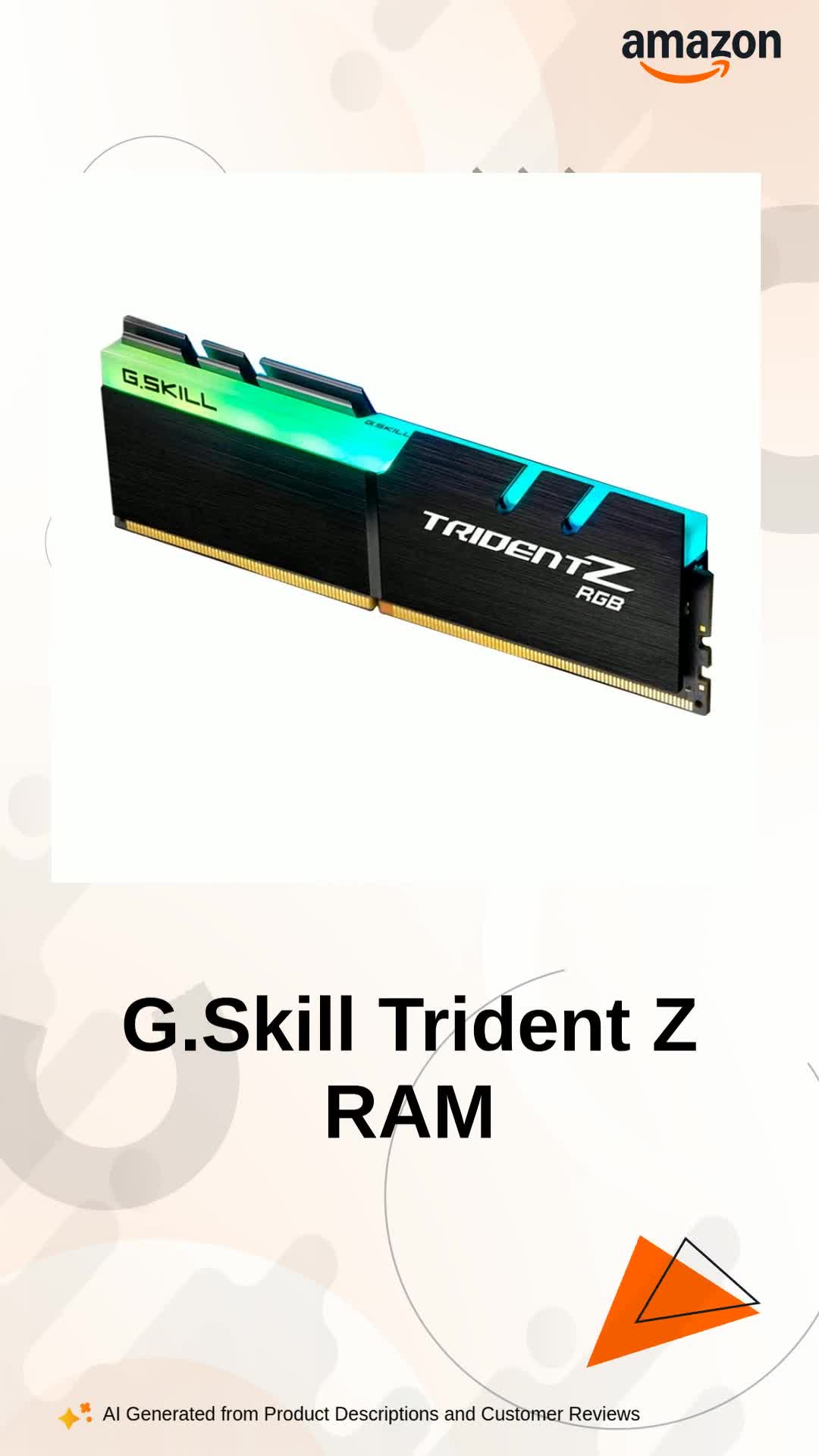 Amazon.in: Buy G.SKILL Trident Z RGB 8GB (1 * 8GB) DDR4 3200MHz