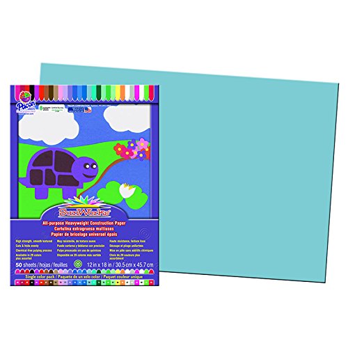 Sunworks 12x18 Construction Paper - Sky Blue 7607