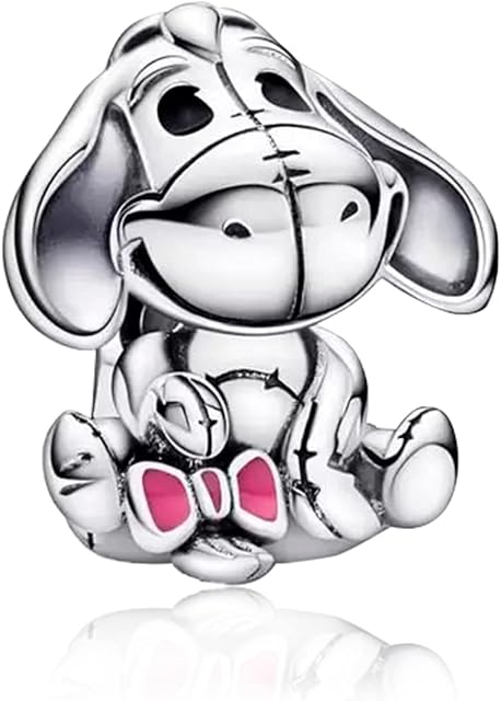 HAEPIAR Winnie S925 Silver Charm for Bracelet Necklace Sterling Silver Dangles for Women