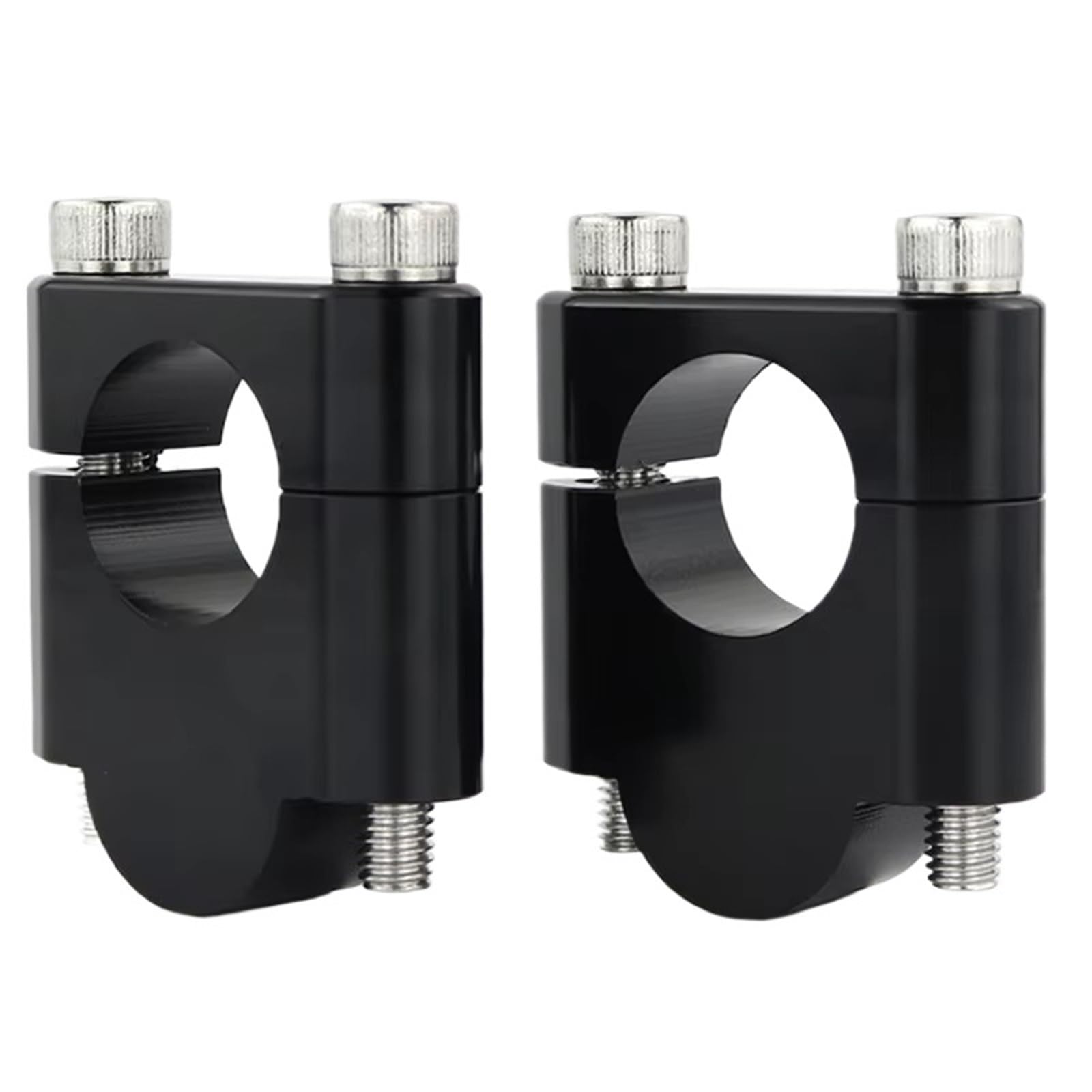 Rialzi Manubrio Compatibile Con Triumph Speed ​​Per Triple 1050 S 2015-2020 Speed ​​Per Triple 1050 RS 2018-2020 28mm 1 1/8" Morsetti Per Riser Manubrio Moto(Black,30mm)