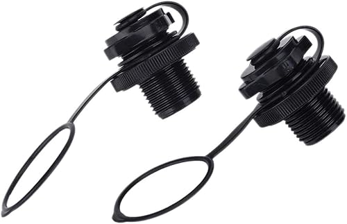 Miniatura 2 de Válvula de aire inflable de repuesto para válvula de aire inflable de goma para balsa de bote inflable para piscina, barco, barcos de pesca, paquete