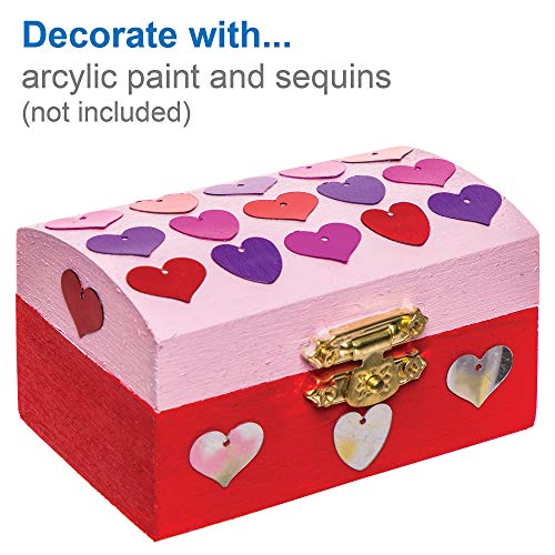 Baker Ross Mini Scrigni di Legno da Creare