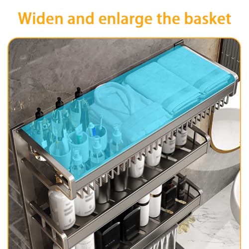 Étagère murale en métal gain de place pour optimiser vos rangements - 5