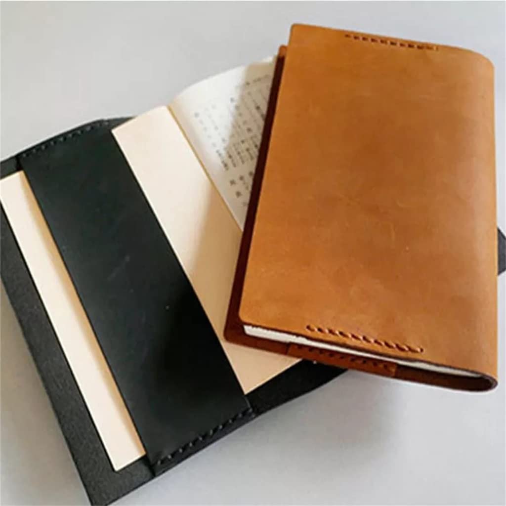 SePKUs A5A6 Cuaderno Cubierta Planificador Vintage Retro Diario Papelería Oficina y Útiles Escolares (D A5)