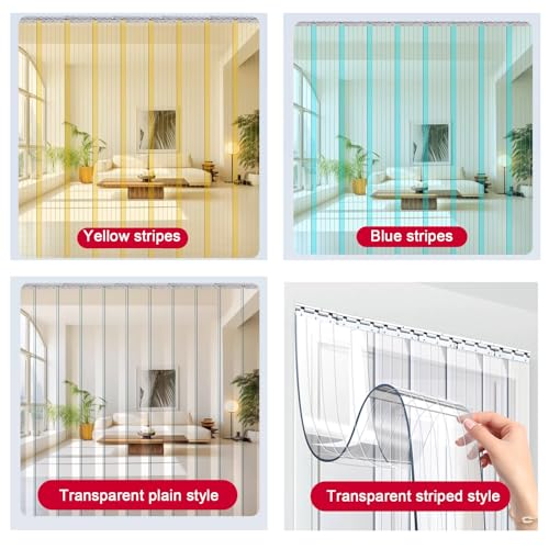 Tira de burlete de PVC tipo C para aislar puertas acanaladas del frío exterior 6