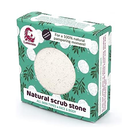 Lamazuna natürlicher Peeling Stein | Aus 100% Tonerde Cover