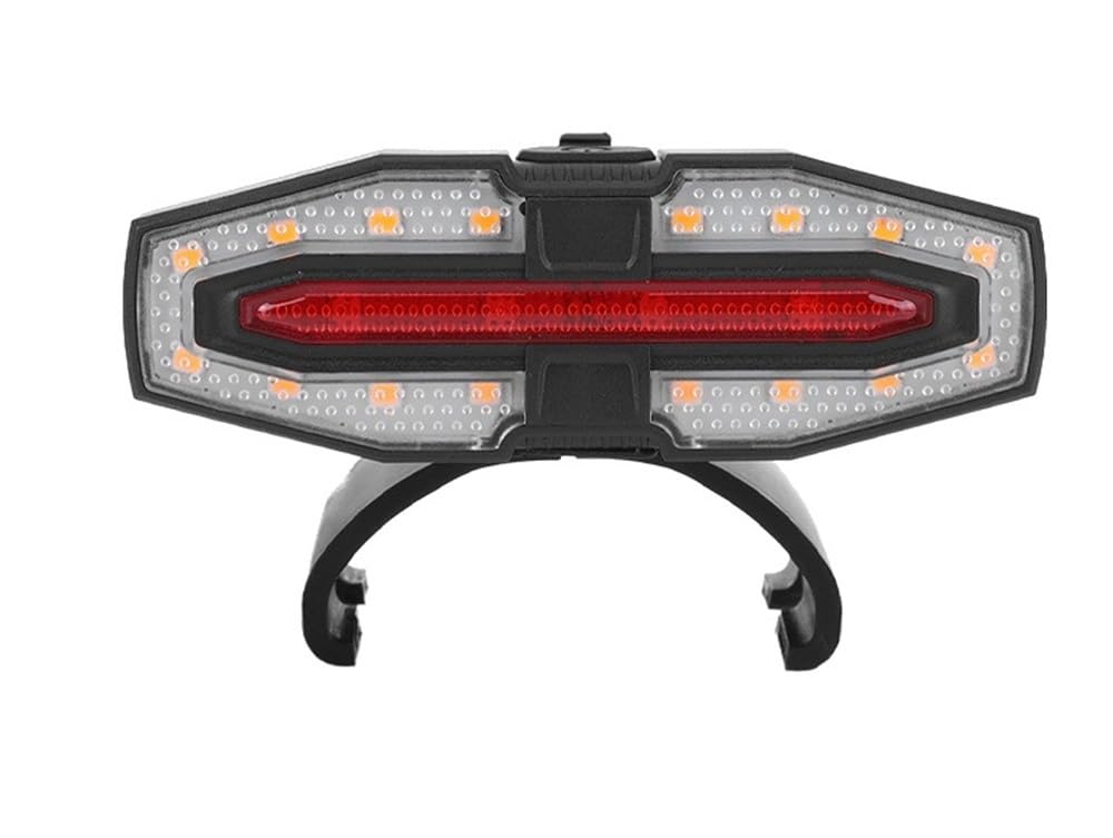 Luz trasera de señal giro con advertencia inteligente para patinetes M365 Pro 2 8